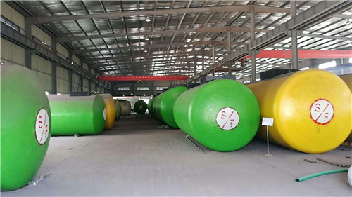 加油站双层罐图片